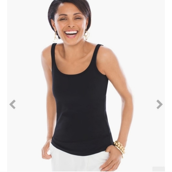 Chico's adjustable strap tank top Chico Size 0 US 2 Color yellow - Picture 3 of 8